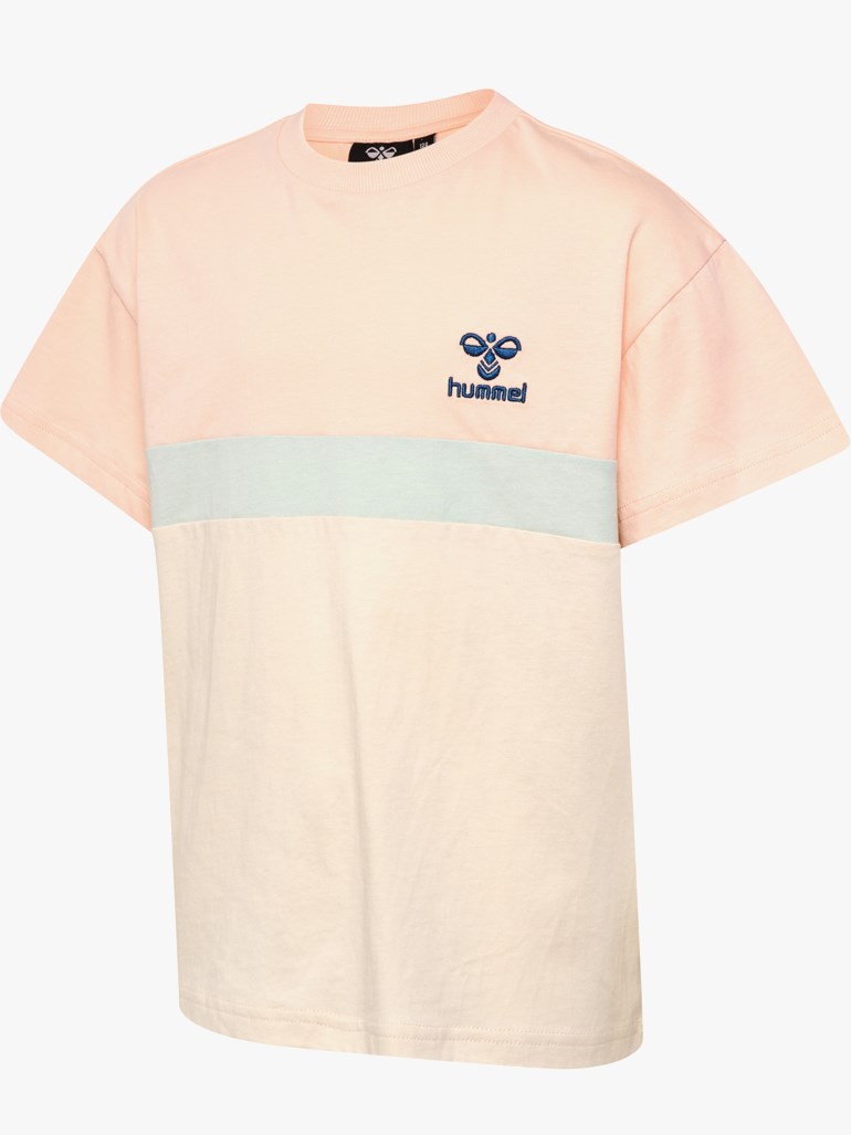 Zoe boxy t-skjorte, peachparfait Rosa - 11037975-PeachParfa-104cm - 1