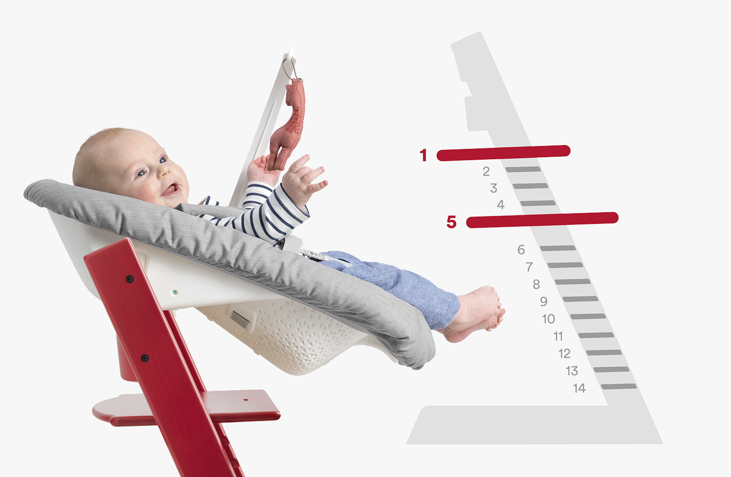 Стульчик для ребенка деревянный Stokke
