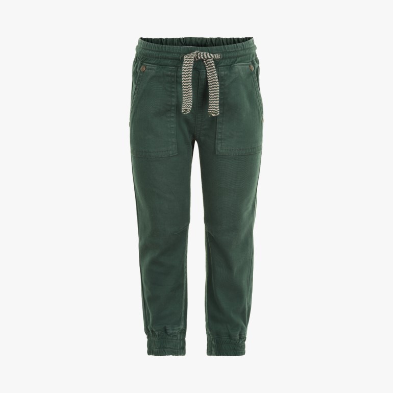 Twill bukse, green Grønn - undefined - 1