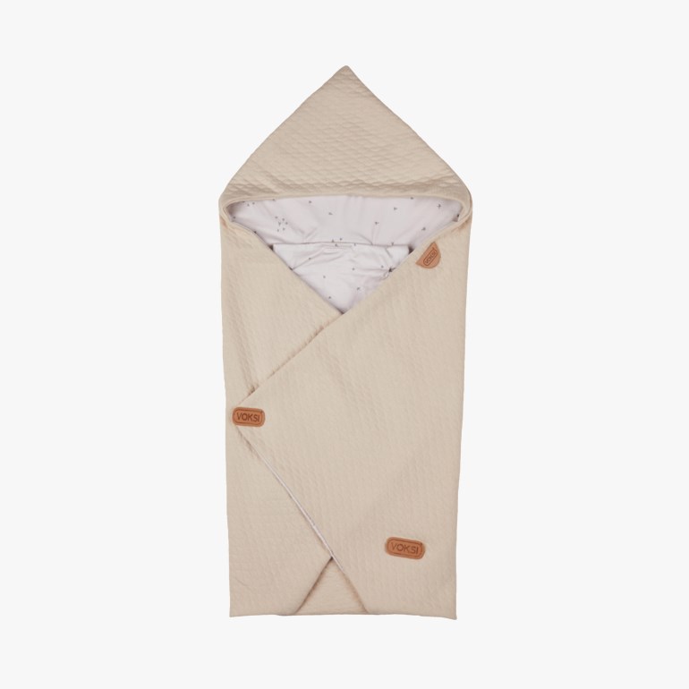 Baby Wrap, sand, star Beige - undefined - 1