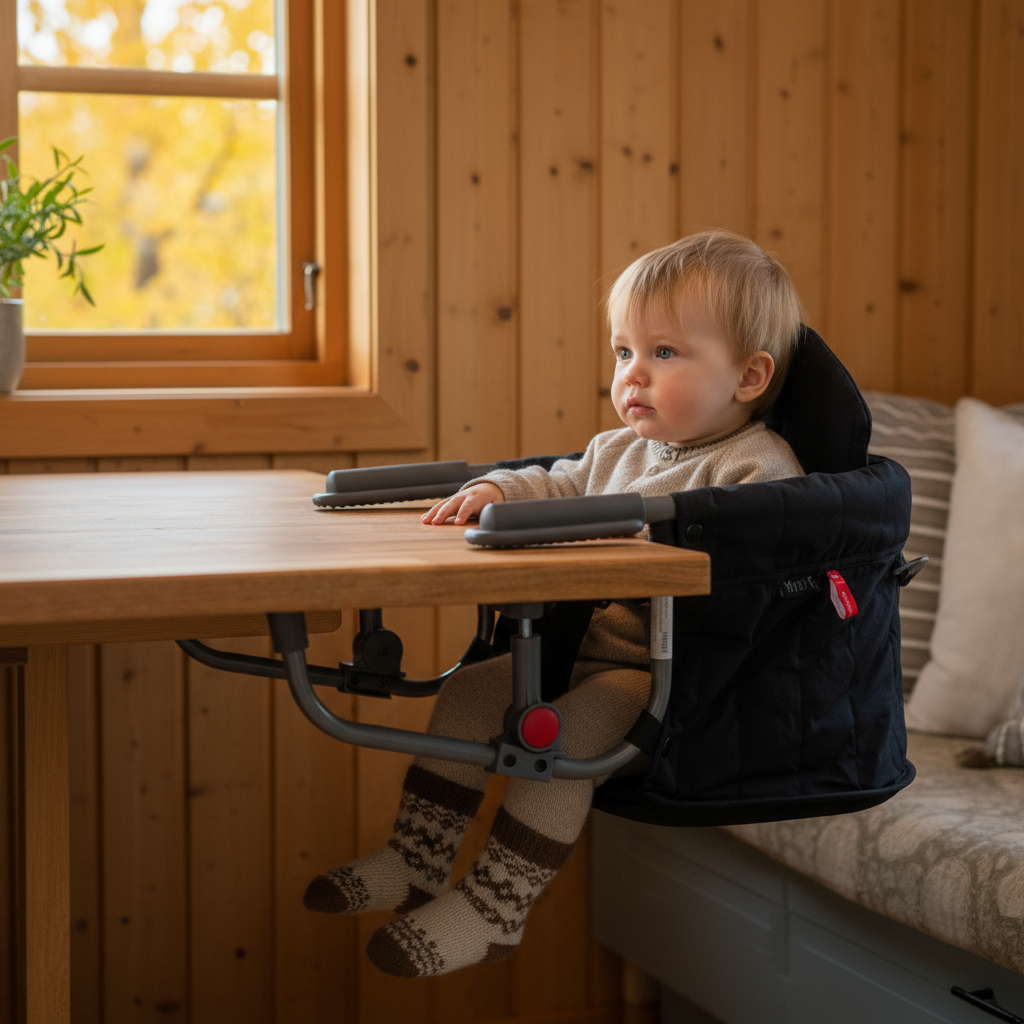 Stol-på-bord Sort - 11037711-Black-6mth - 1