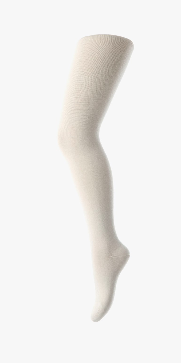 Ull/bomull strømpebukse Offwhite - 11015118-offwhite-60cm - 1