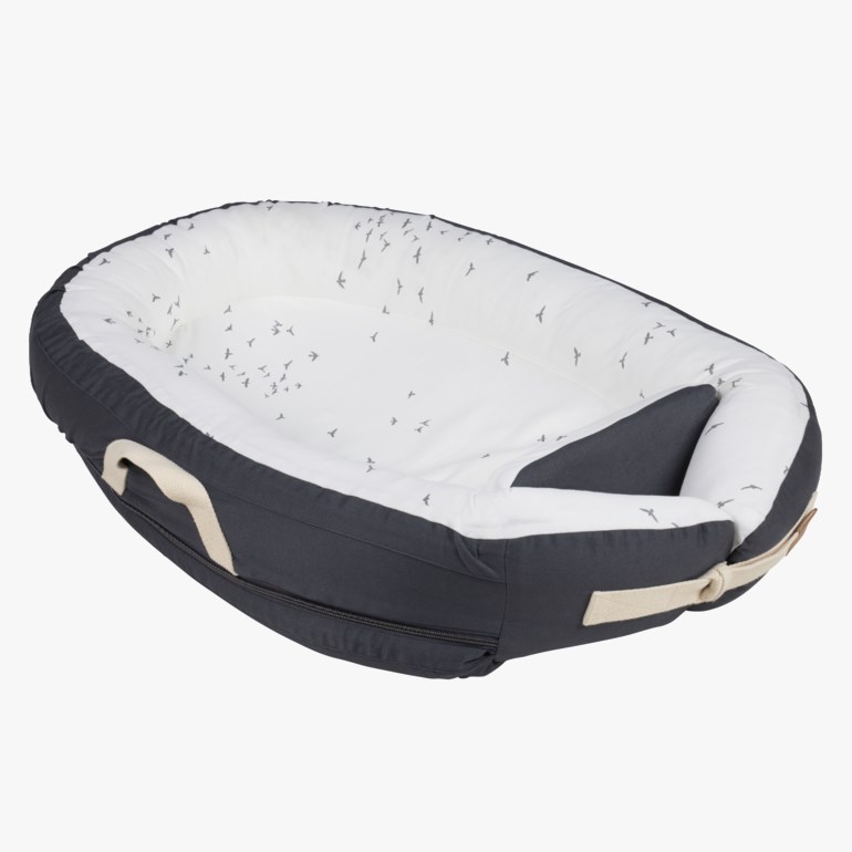 Babynest premium, darkgrey, flying Grå - undefined - 1