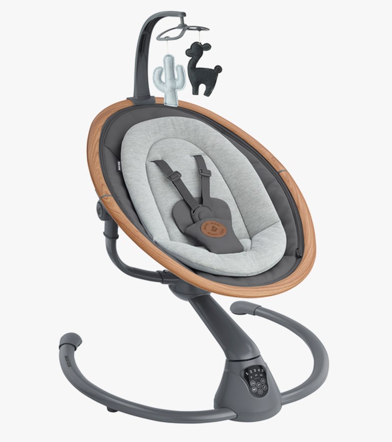 Vippestol, Cassia electric swing, Essential Grå - undefined - 1