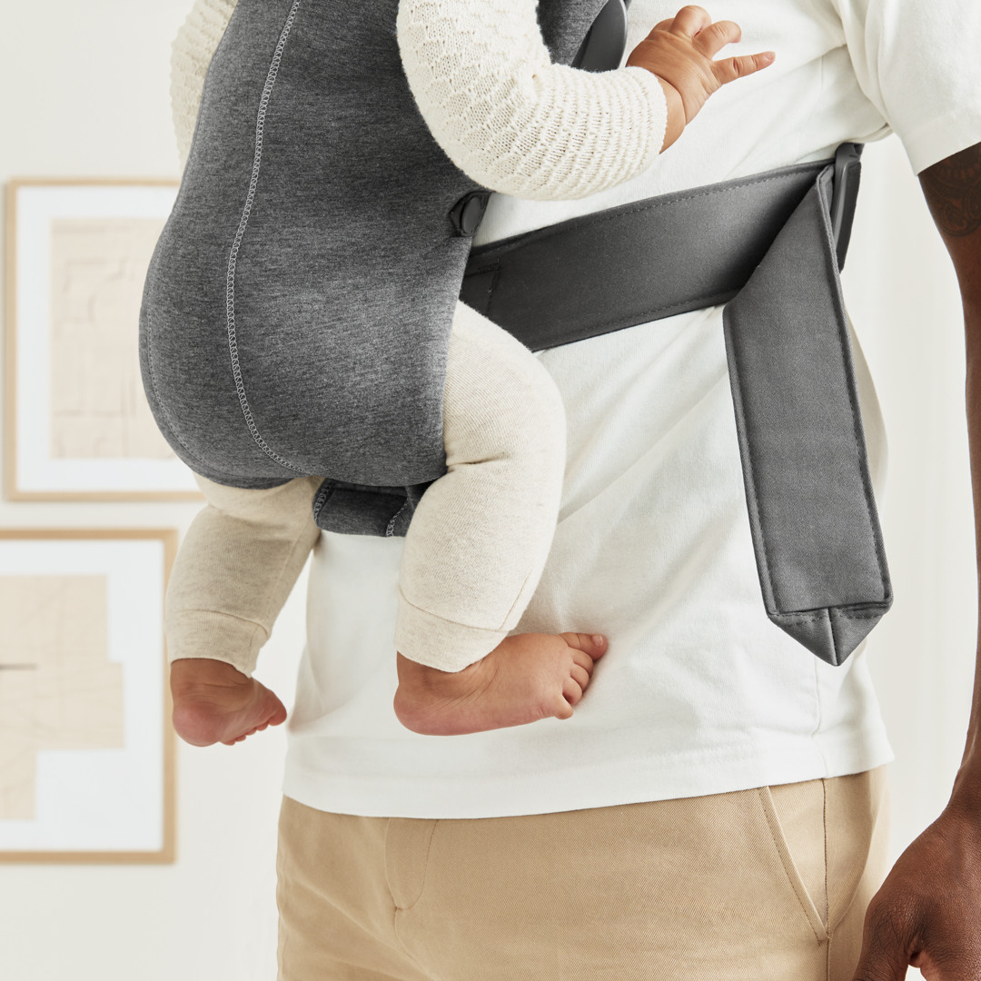 BabyBjörn Mini Bæresele 3D Jersey, Dark Grey