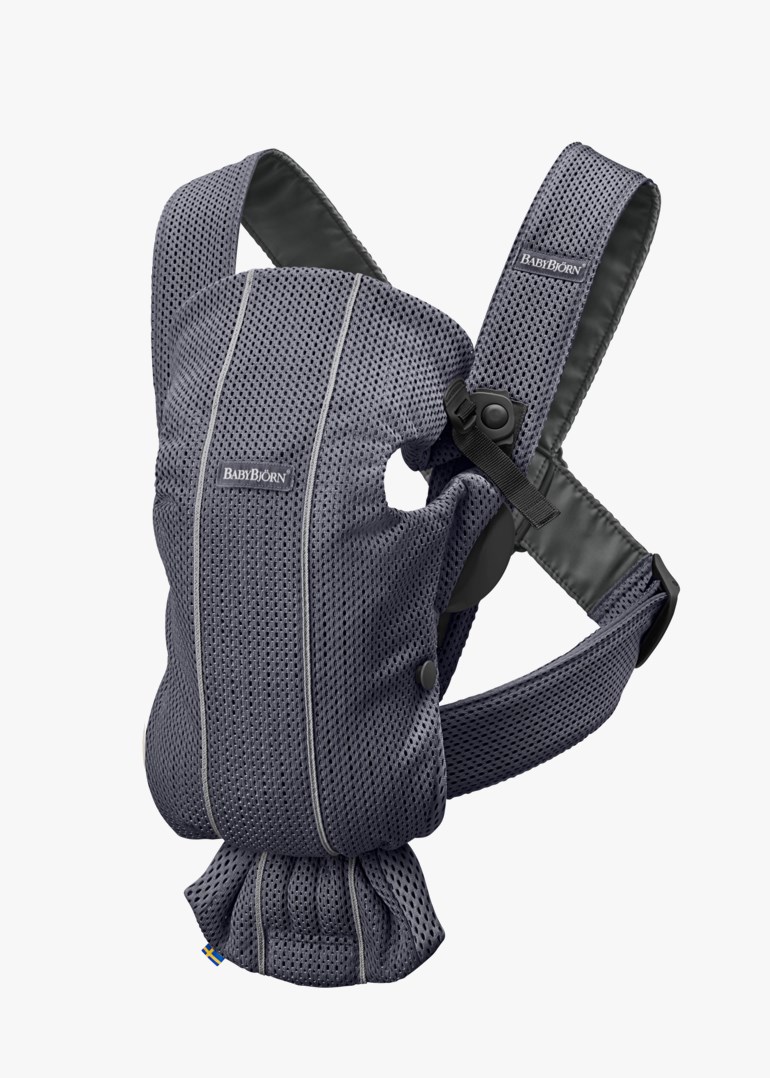 BabyBjörn bæresele Mini i 3D mesh Grå - undefined - 1