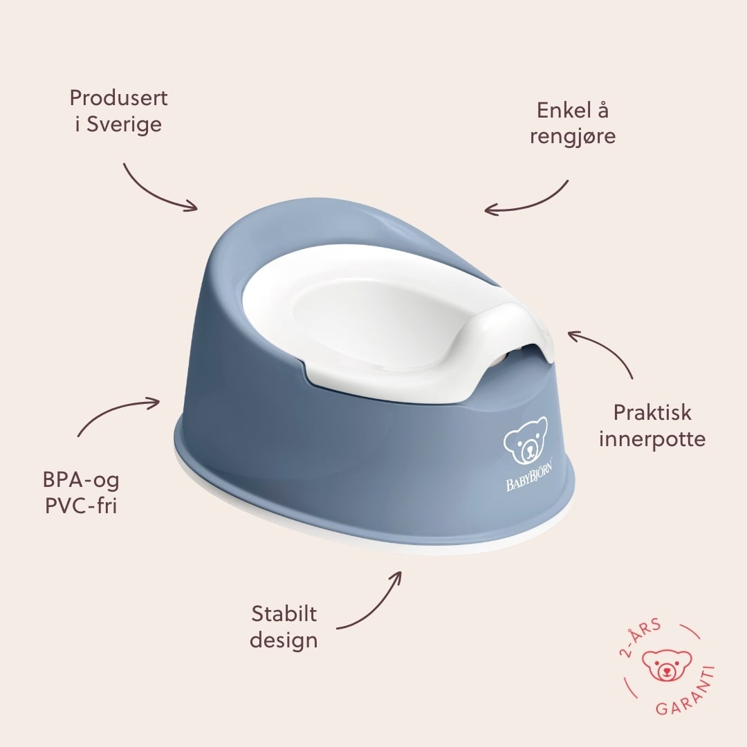 BabyBjörn Smart Potte, deepblue