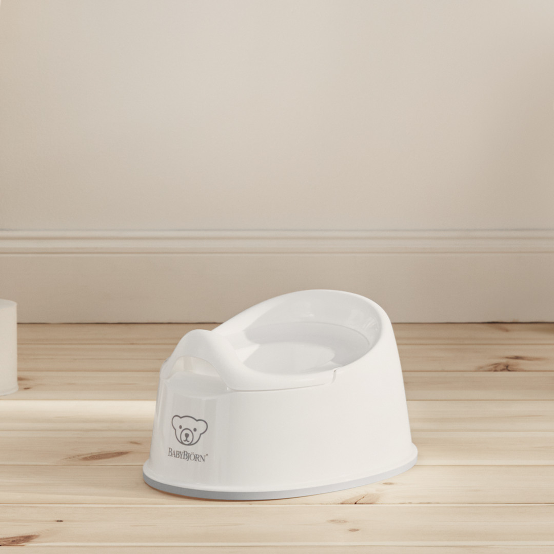 BabyBjörn Smart Potte, White/Grey