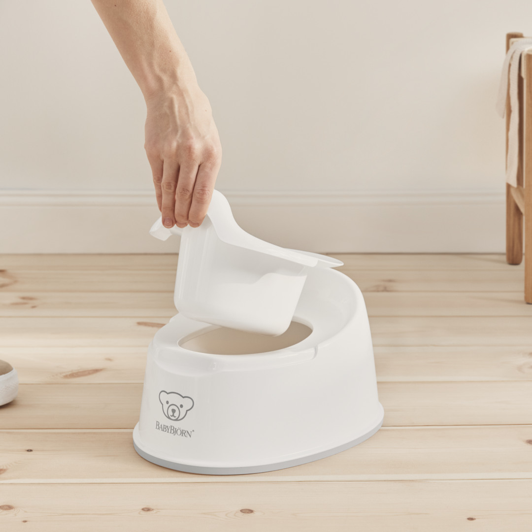 BabyBjörn Smart Potte, White/Grey