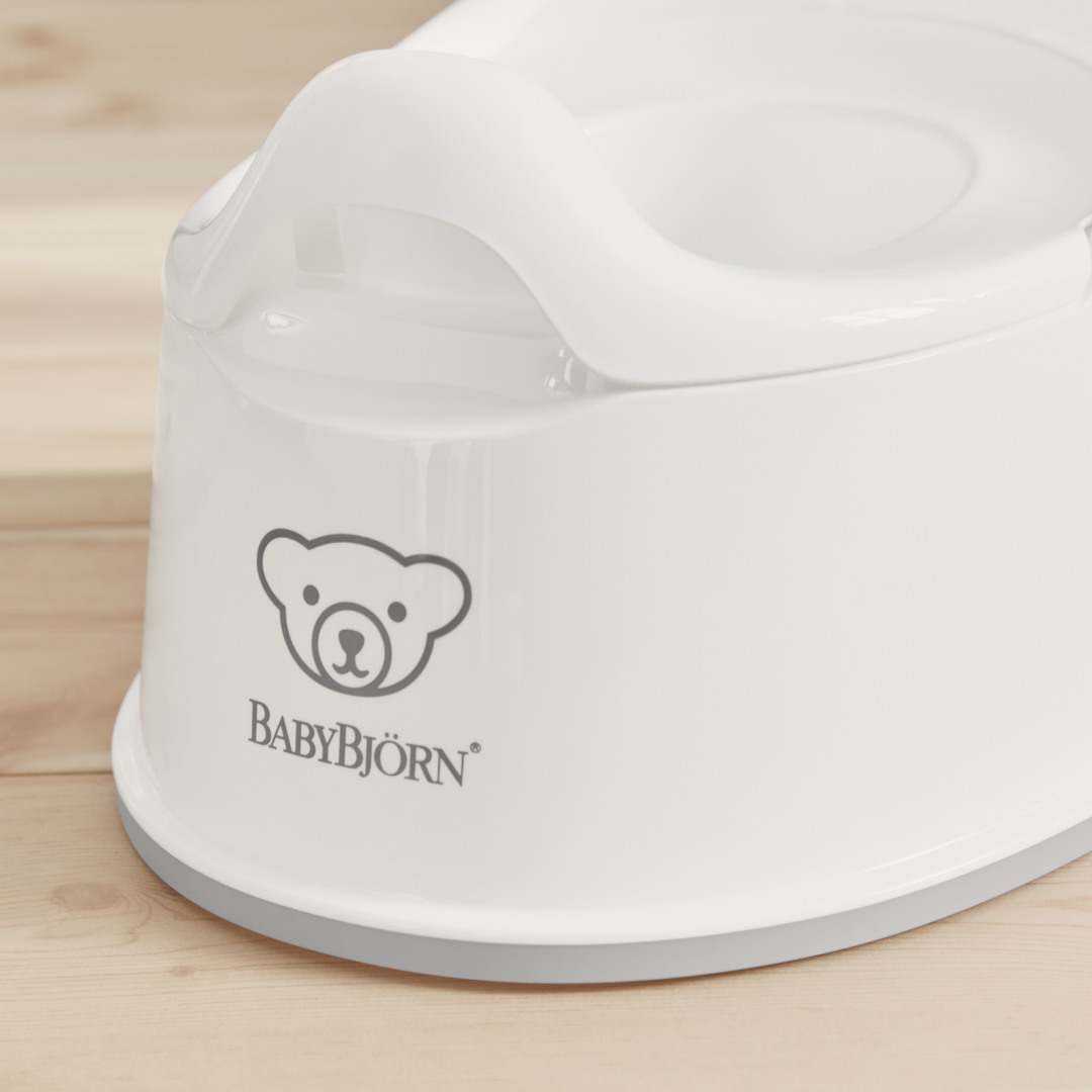 BabyBjörn Smart Potte, White/Grey