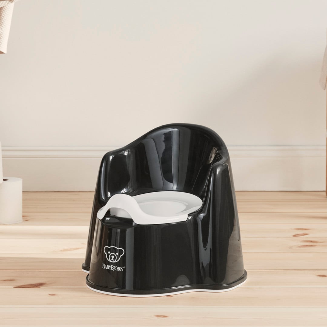 Pottestol, black