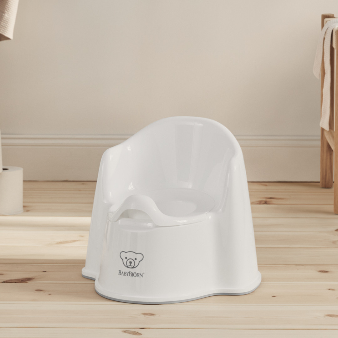Pottestol, white