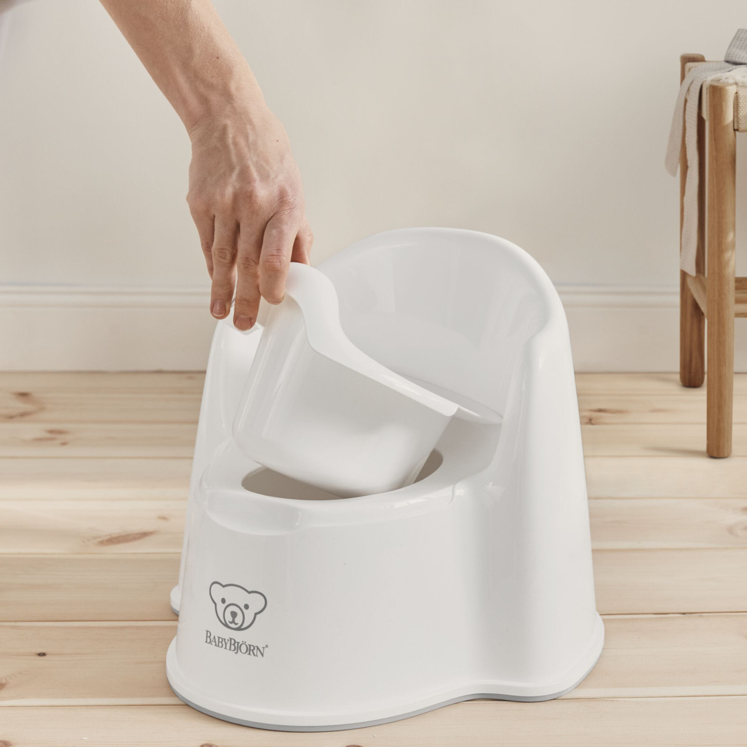Pottestol, white