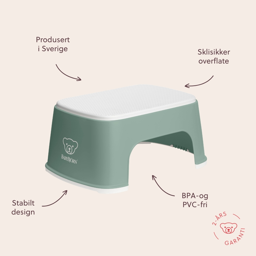 BabyBjörn Skammel, Deep Green/White