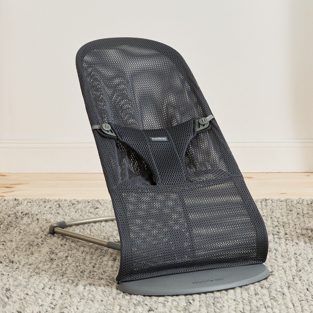 BabyBjörn Bliss Vippestol Mesh, Antrasitt