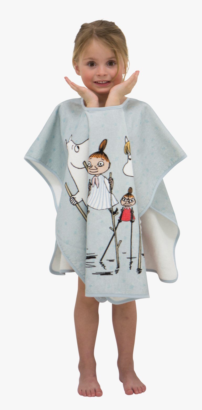 Moomin poncho Blå - undefined - 1
