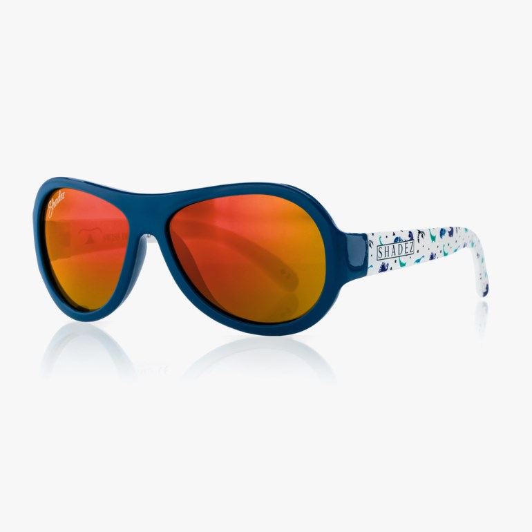 Classic solbrille baby, blue, dino Blå - undefined - 1