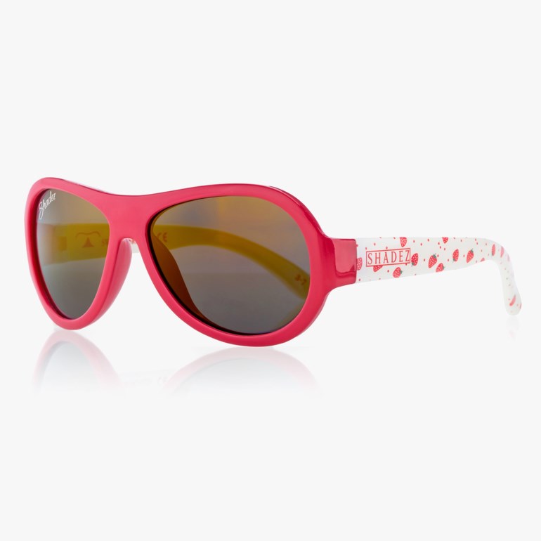 Classic solbrille baby, red, strawberry Rød - undefined - 1