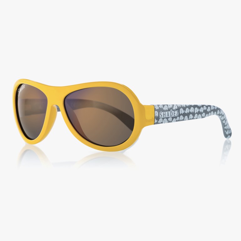 Classic solbrille junior, yellow, elephant Gul - undefined - 1