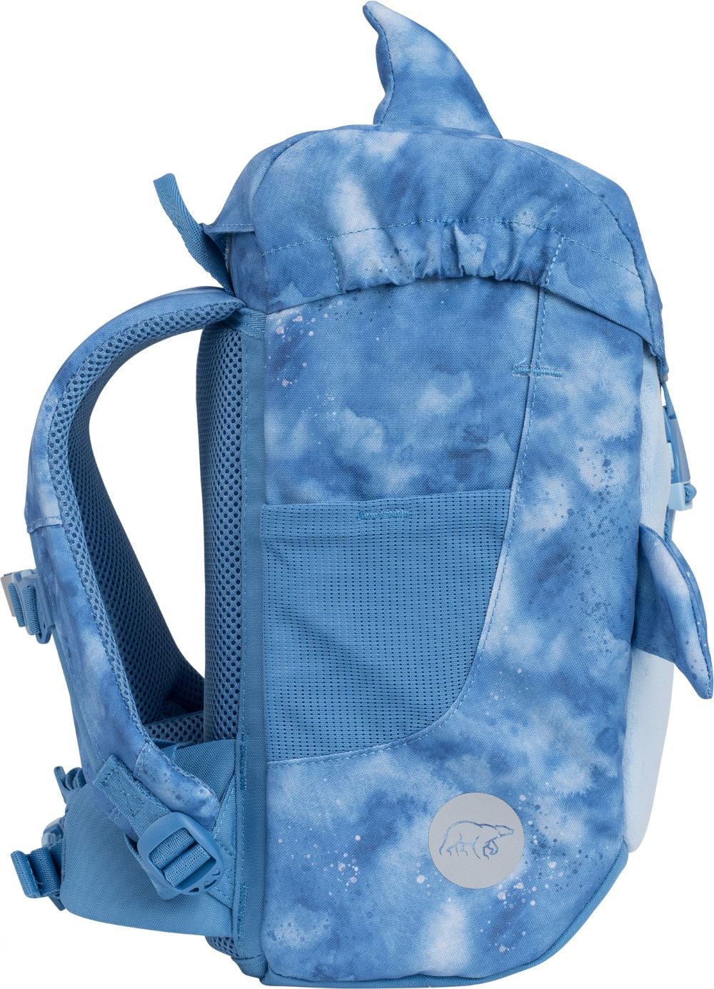 Barnehagesekk 12 l, blue, shark