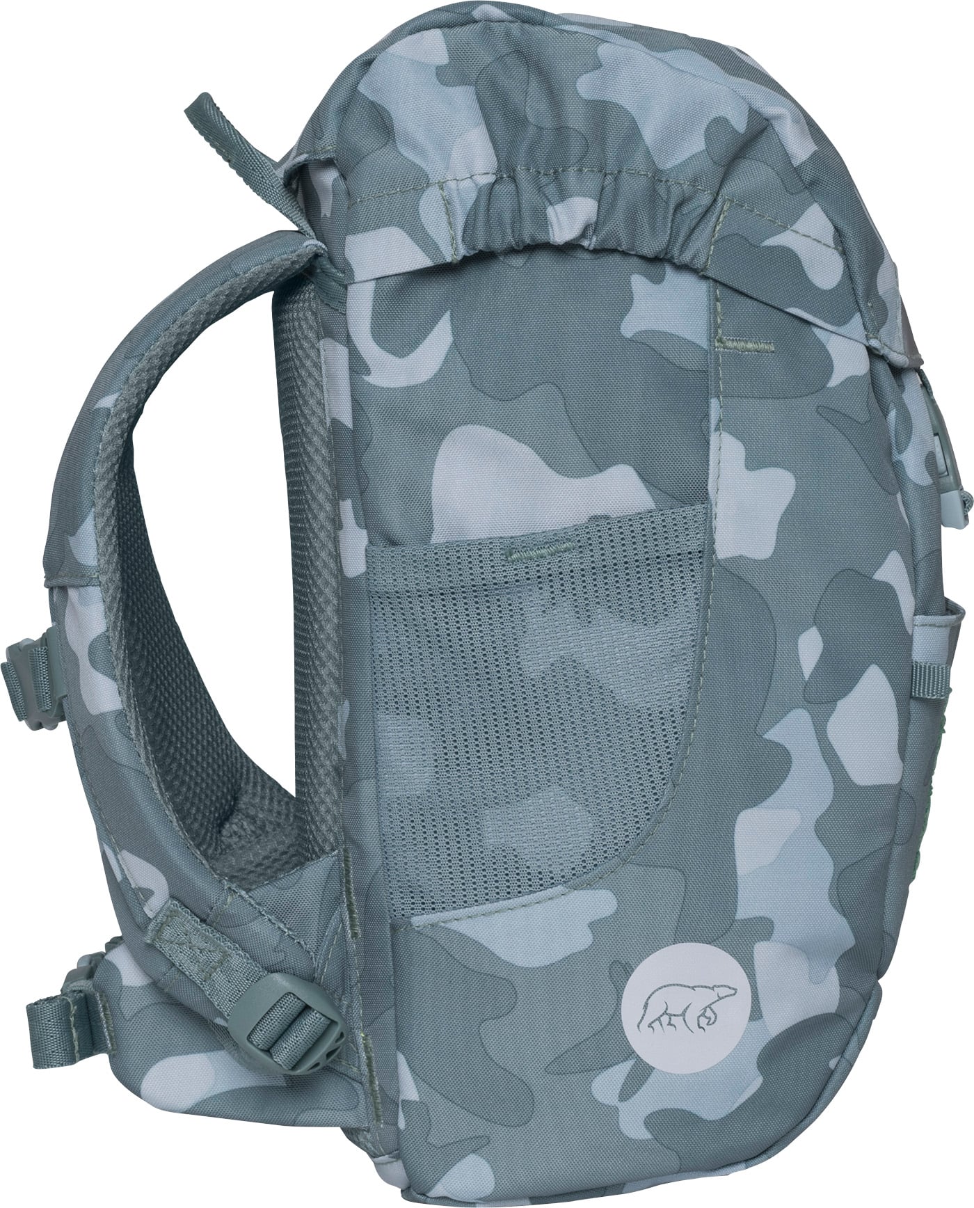 Barnehagesekk 12 l, green, dinosaur