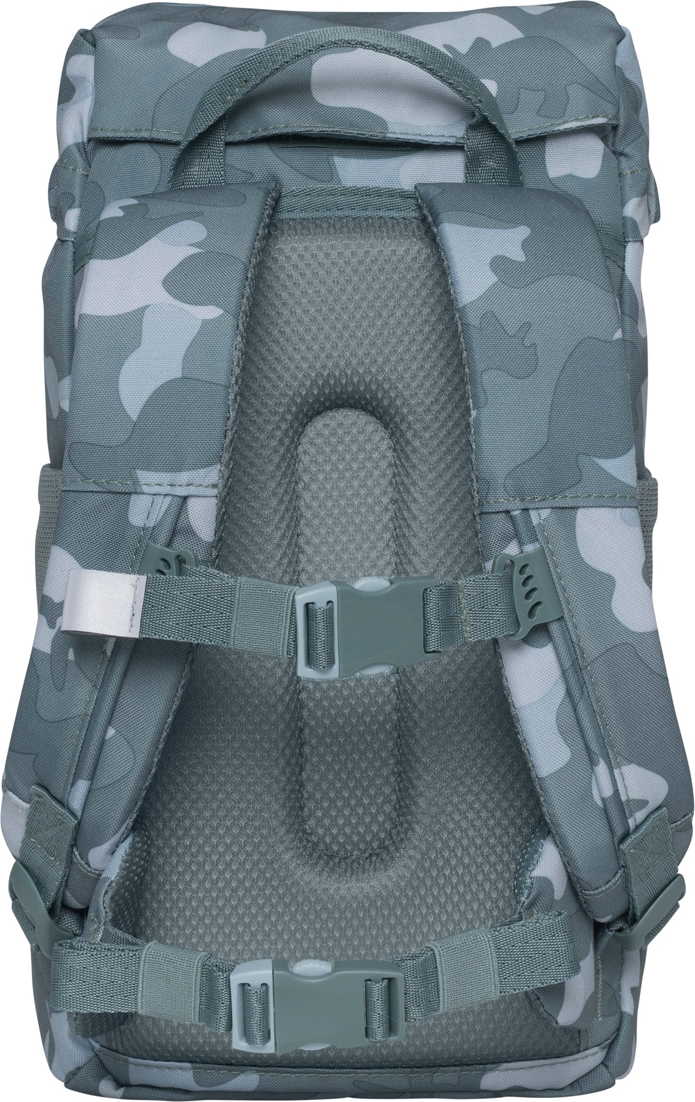 Barnehagesekk 12 l, green, dinosaur