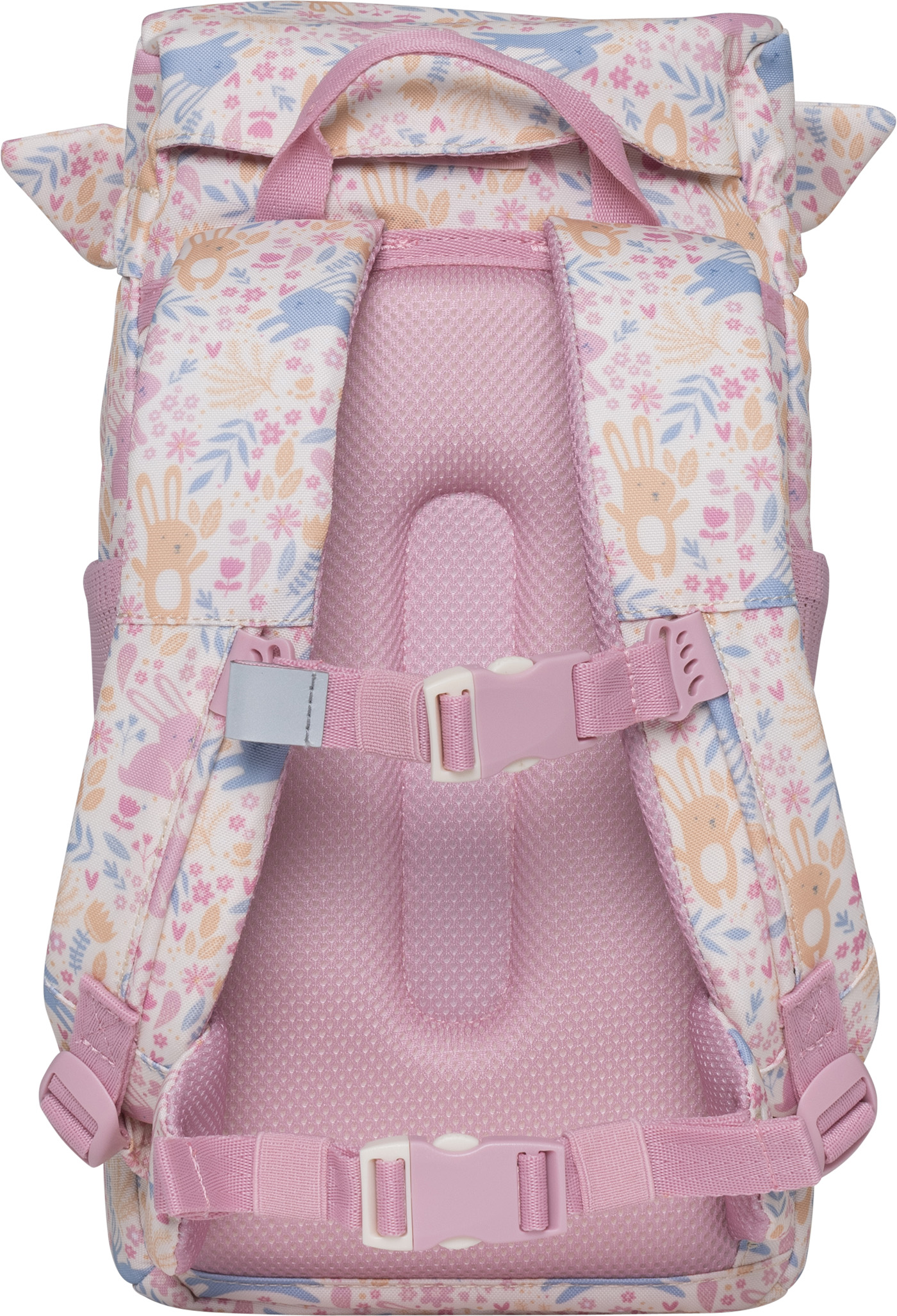 Barnehagesekk 12 l, pink, bunny