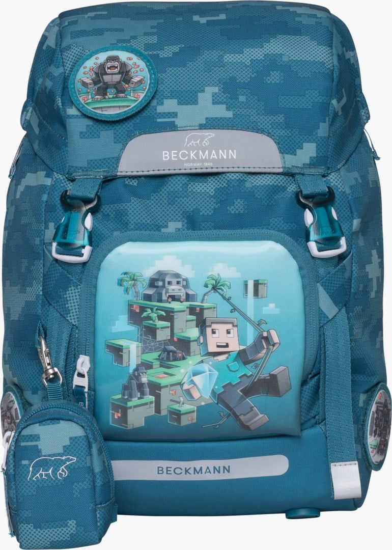 1.klassesekk 22 l Blå - 11011091-Blue-22l-JungleGame - 1