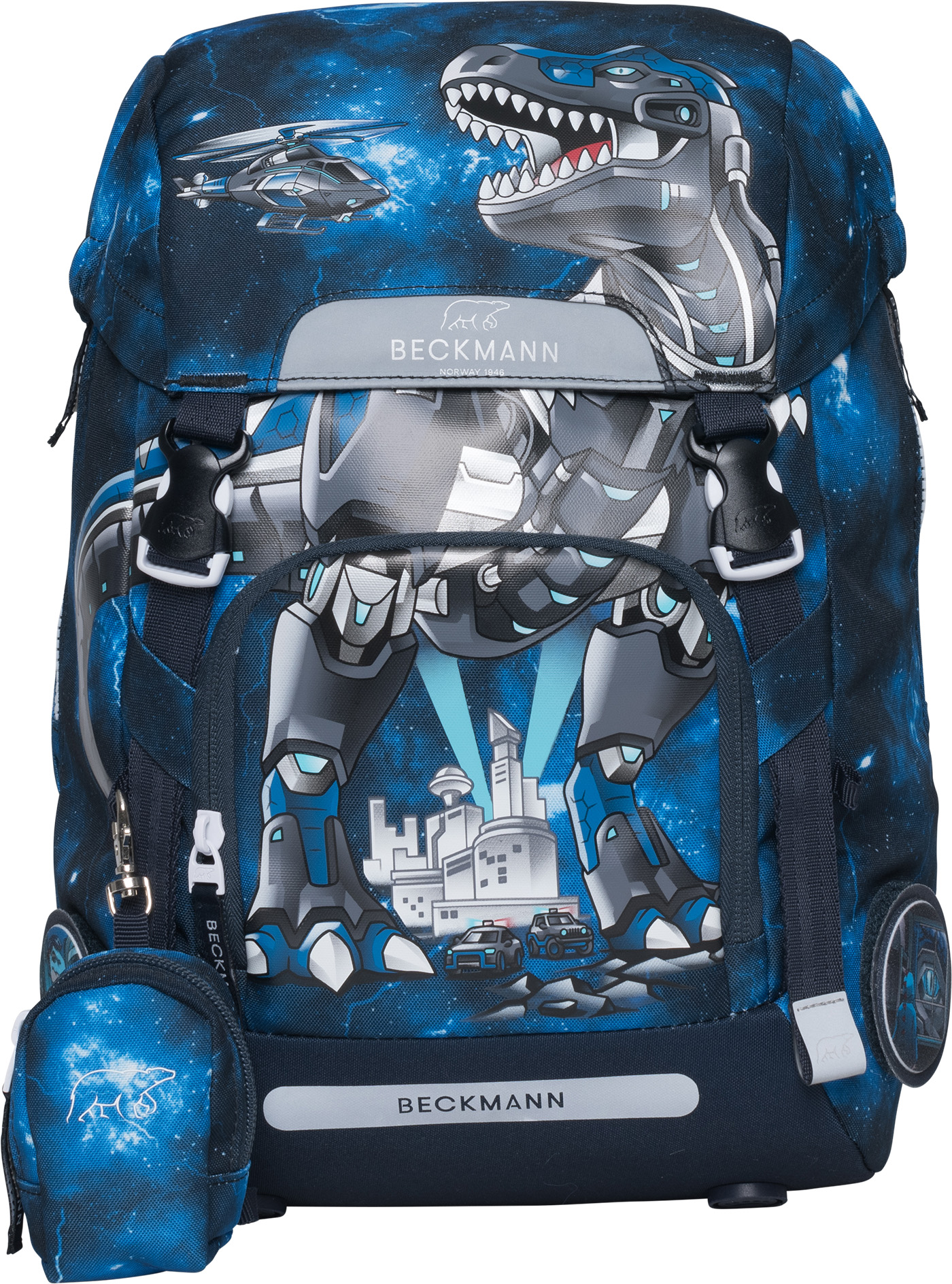 1.klassesekk 22 l Blå - 11011091-TechRex-22l-TechRex - 1