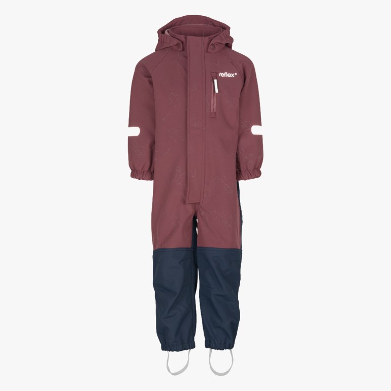 Fauske softshell parkdress Lilla - undefined - 1