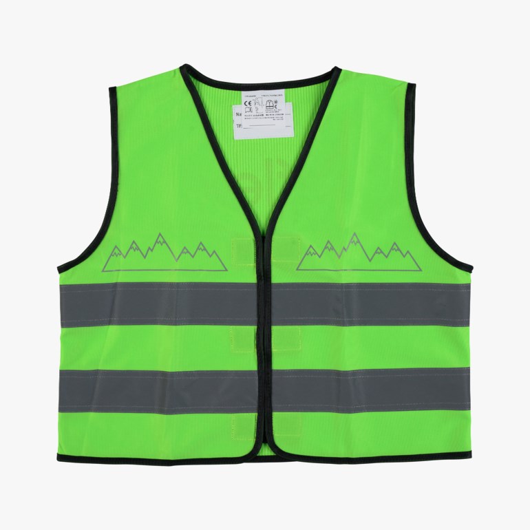 Refleksvest m/borrelås Grønn - 11020989-Green-onesize - 1