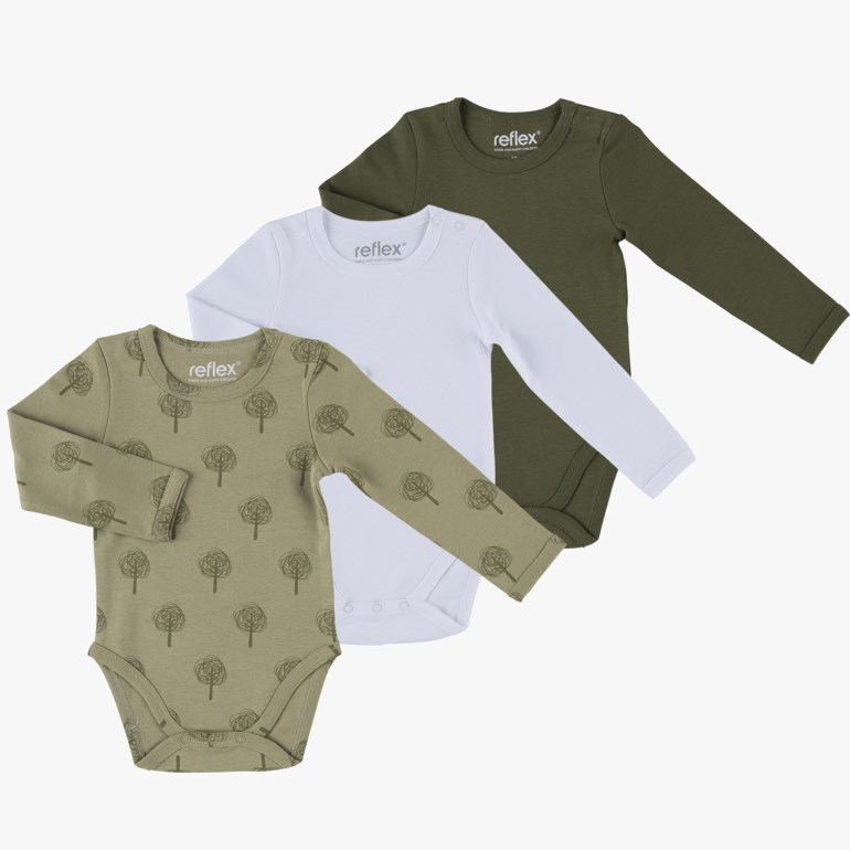3 pk body Grønn - undefined - 1