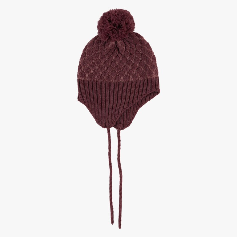 Kos strikket ull-lue Rosa - undefined - 1