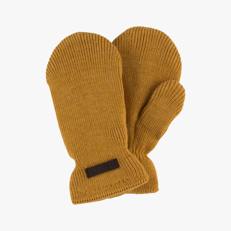 Røros ullvotter Gul - undefined - 1