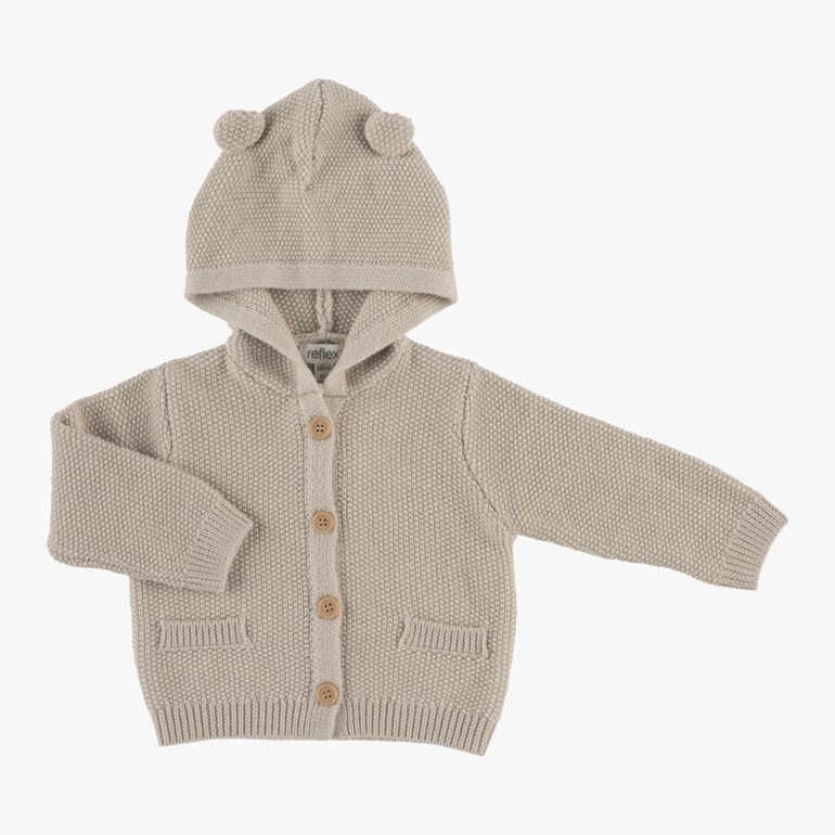 Bukken strikket ulljakke Beige - undefined - 1