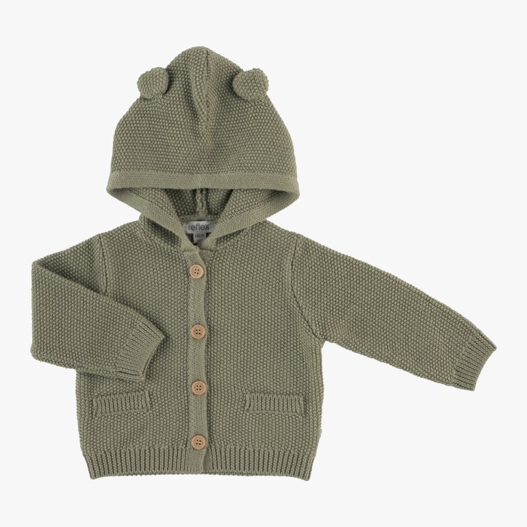 Bukken strikket ulljakke Grønn - undefined - 1