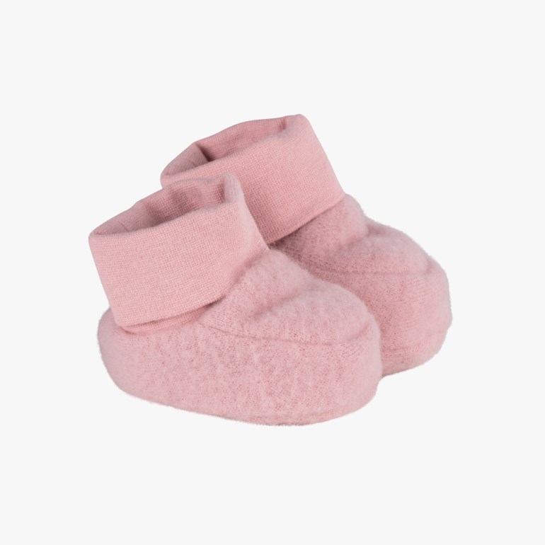 Tovdal ull booties, powder Rosa - undefined - 1
