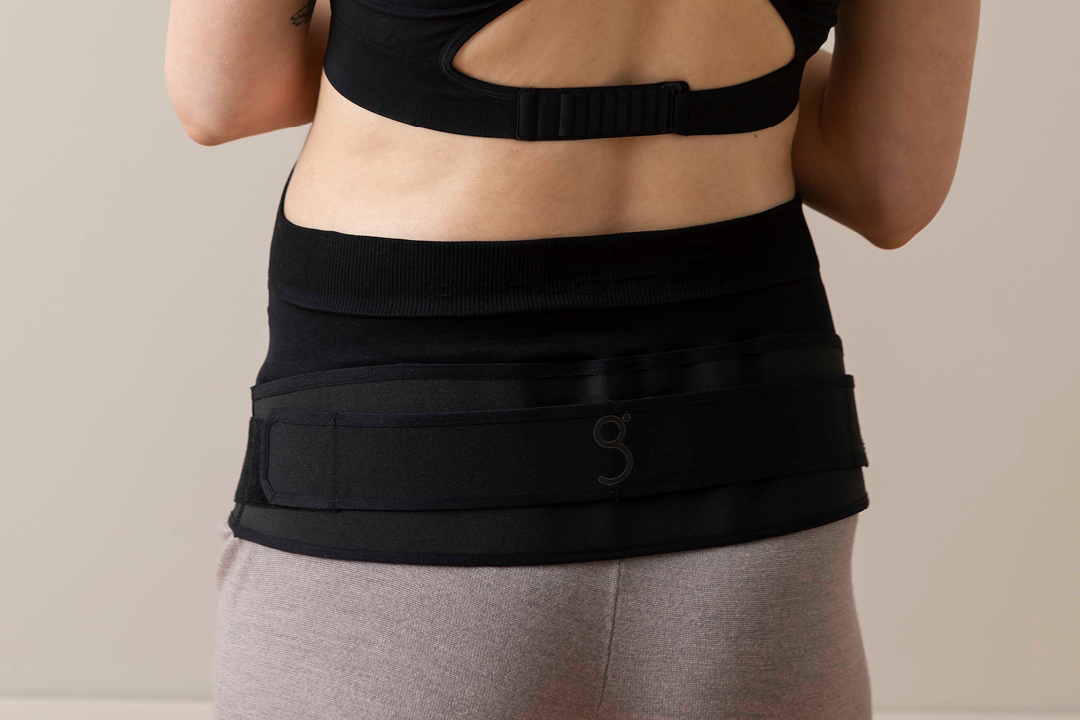 Gravidbelte, black