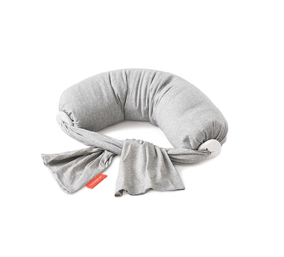 bbhugme ammepute – ergonomisk støtte, greymelange