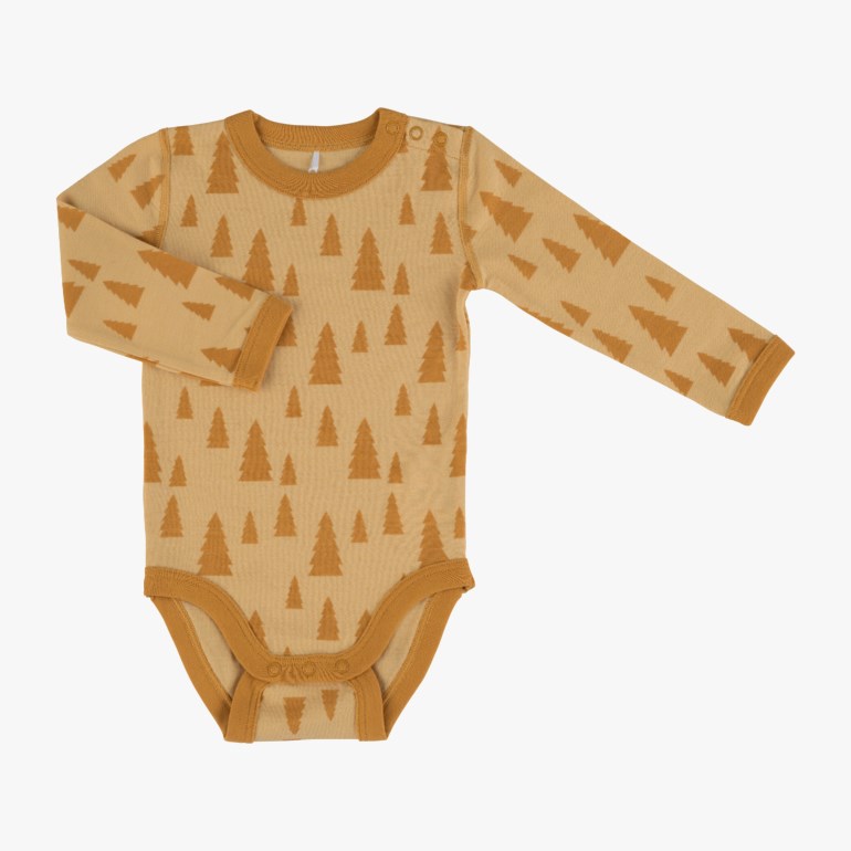 Snøfall body ull/bomull Gul - undefined - 1