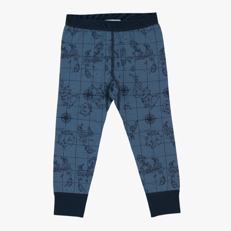 Snøfall babylongs ull/bomull Blå - undefined - 1