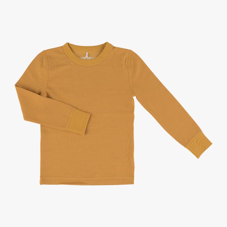 Snøfall genser ull/bomull Gul - undefined - 1