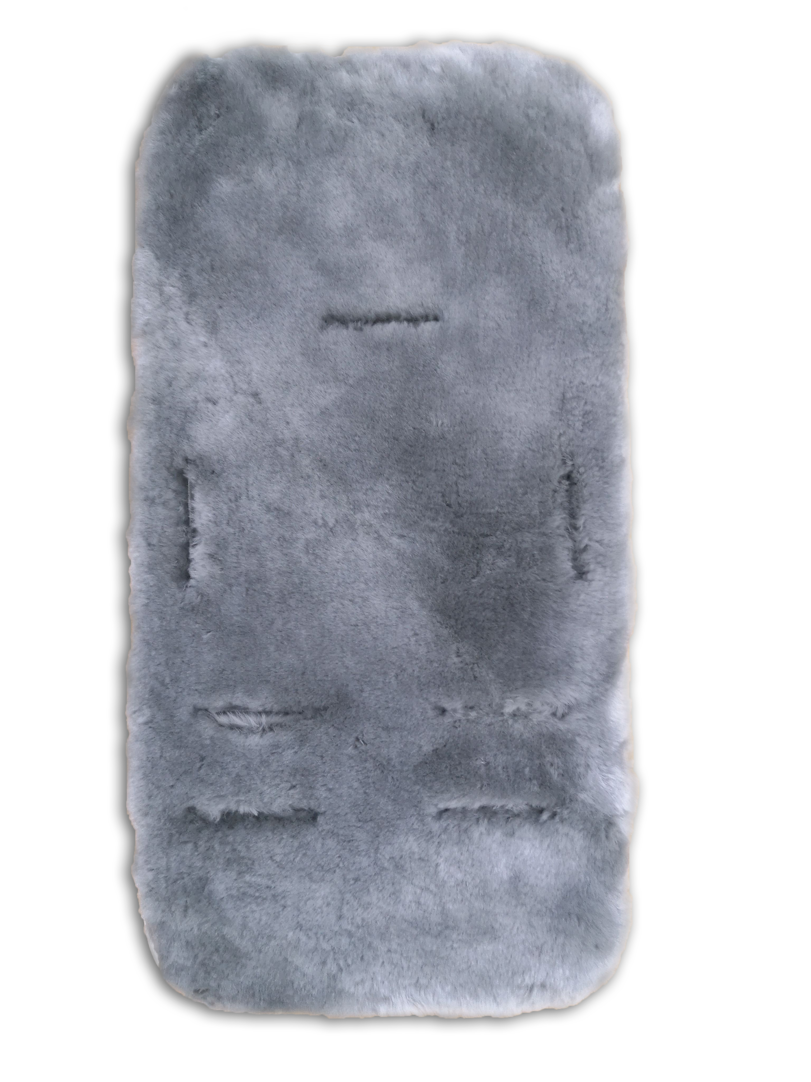 Vilje lammeskinn for 5-punkt sele, grey