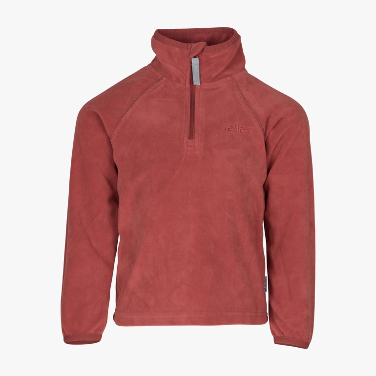 Sirdal fleece halfzip Rød - undefined - 1