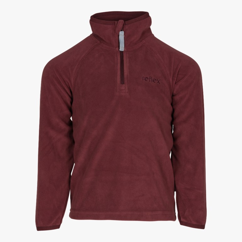 Sirdal fleece halfzip Rød - undefined - 1