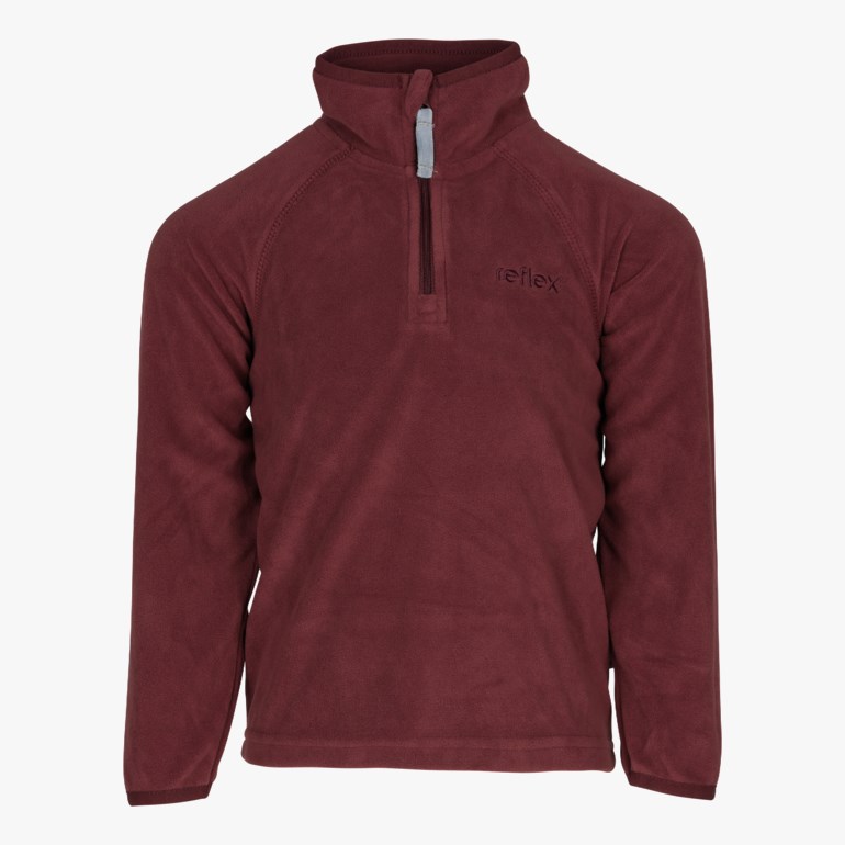 Sirdal fleece halfzip, red Rød - undefined - 1