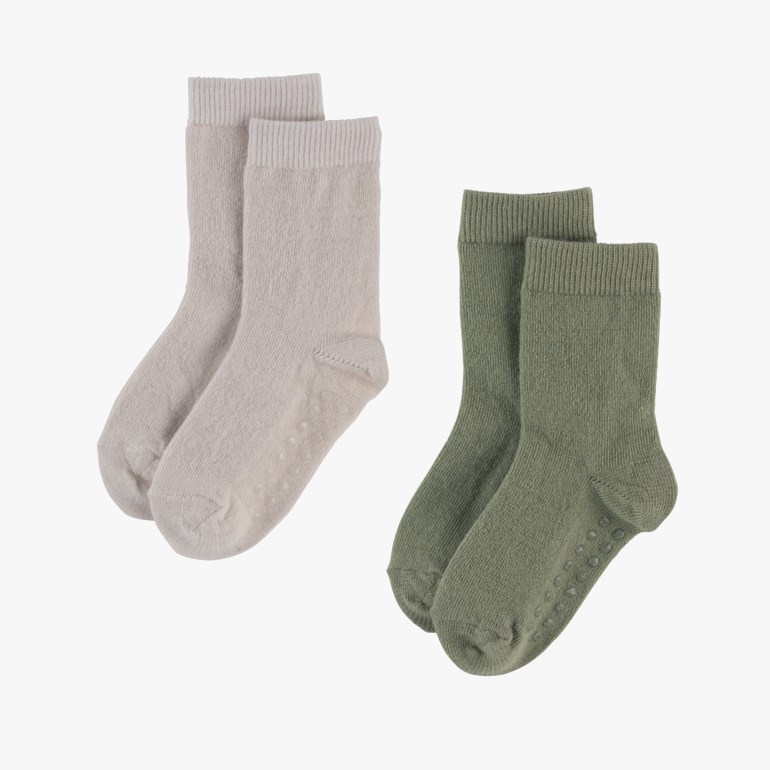 Harestua ullsokk antiskli 2pk Grønn - undefined - 1