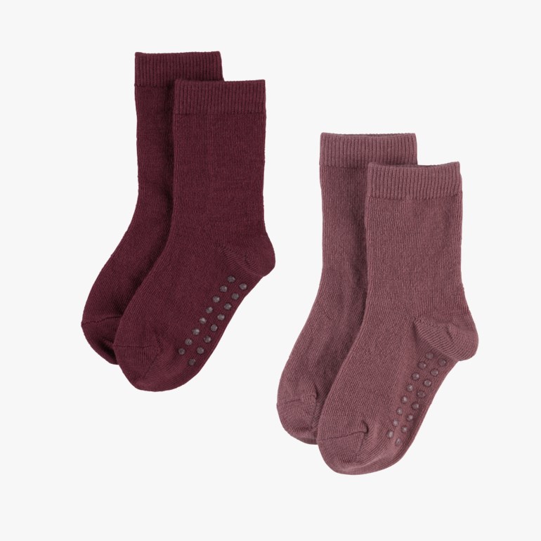 Harestua ullsokk antiskli 2pk Blå - undefined - 1