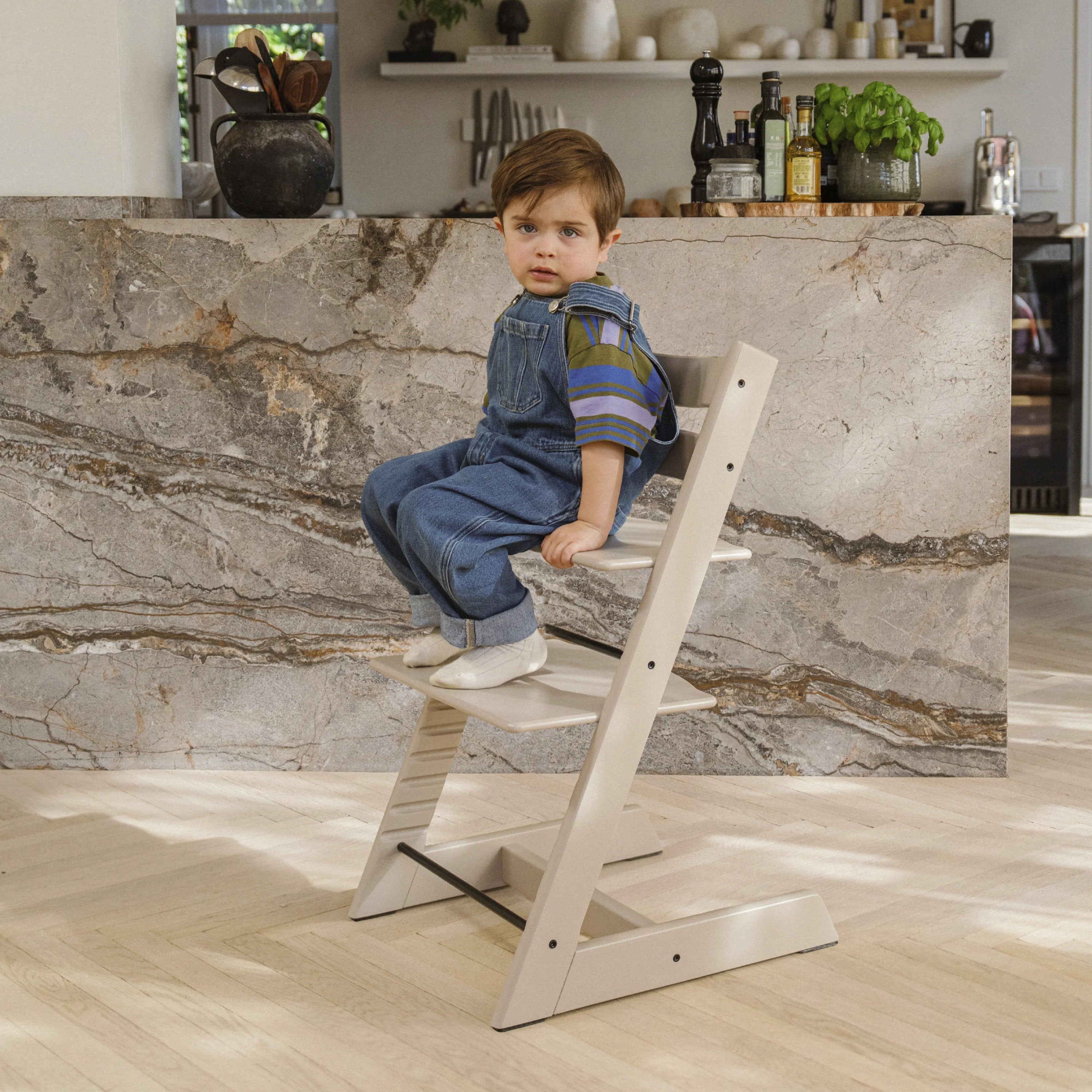 Stokke Tripp Trapp Matstol, Cashmere Grey