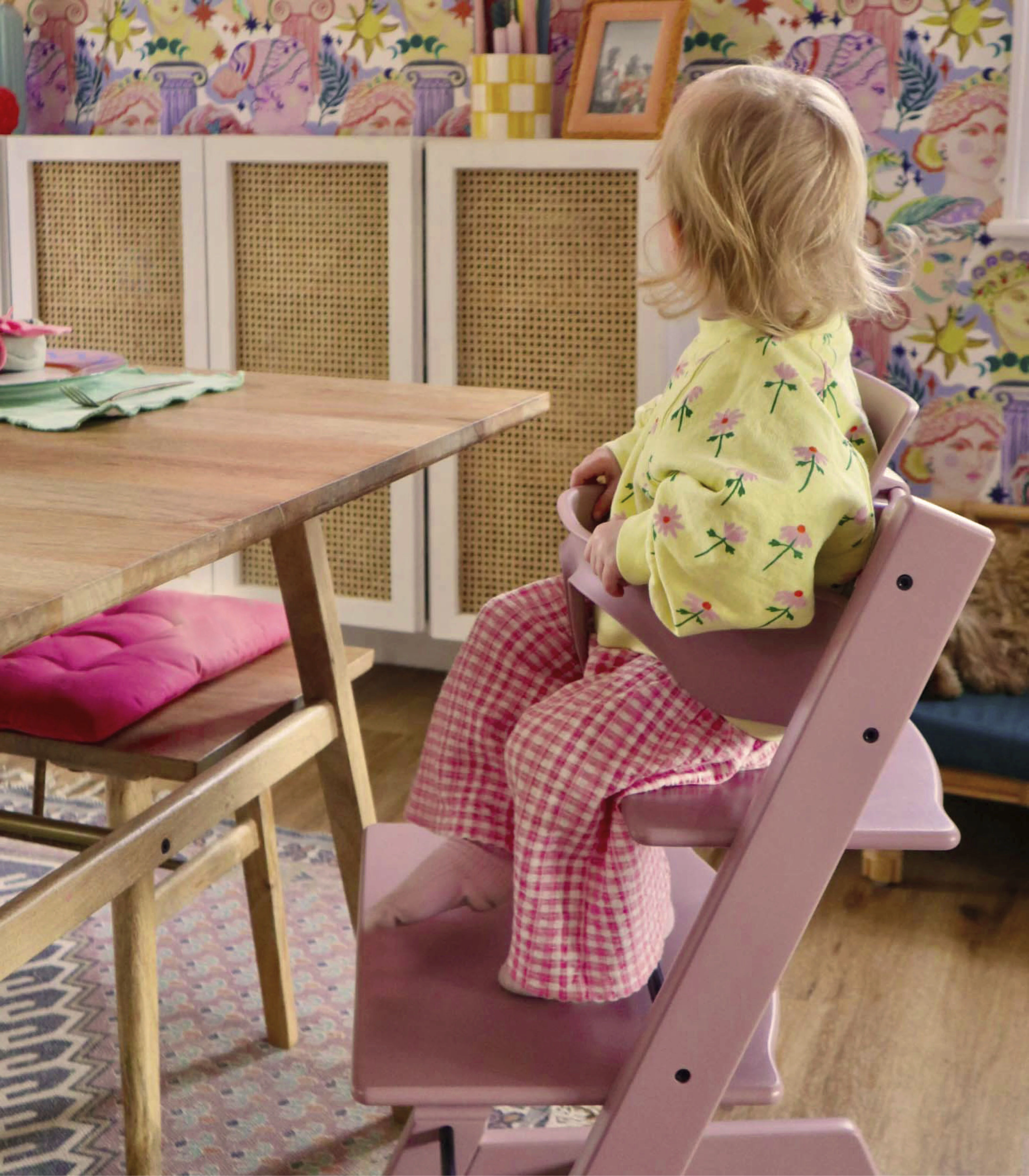 Stokke Tripp Trapp Matstol, Heather Mauve